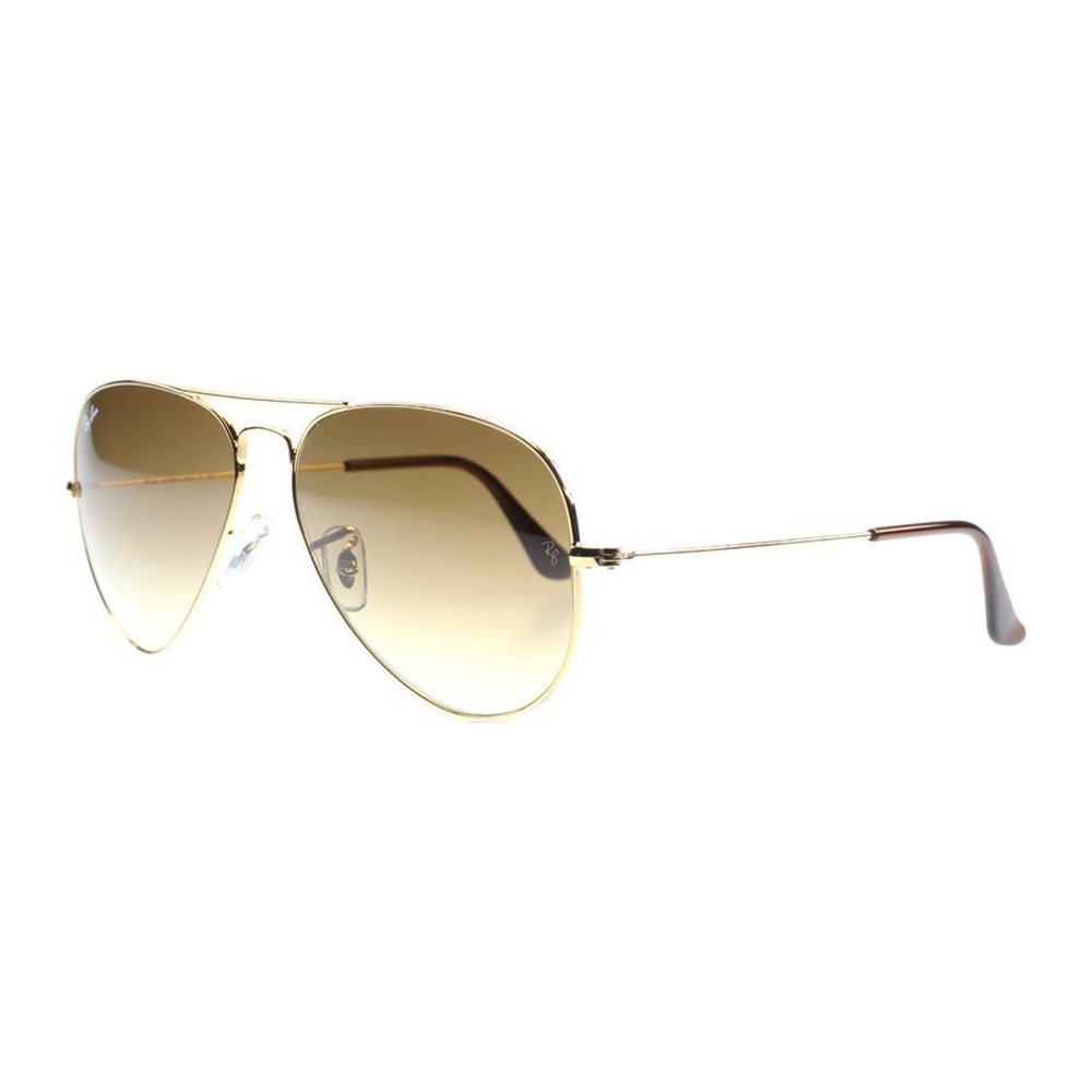 Ray-Ban Brown Aviator Sunglasses For Unisex - RB3025-001-51-58 - Buy Online