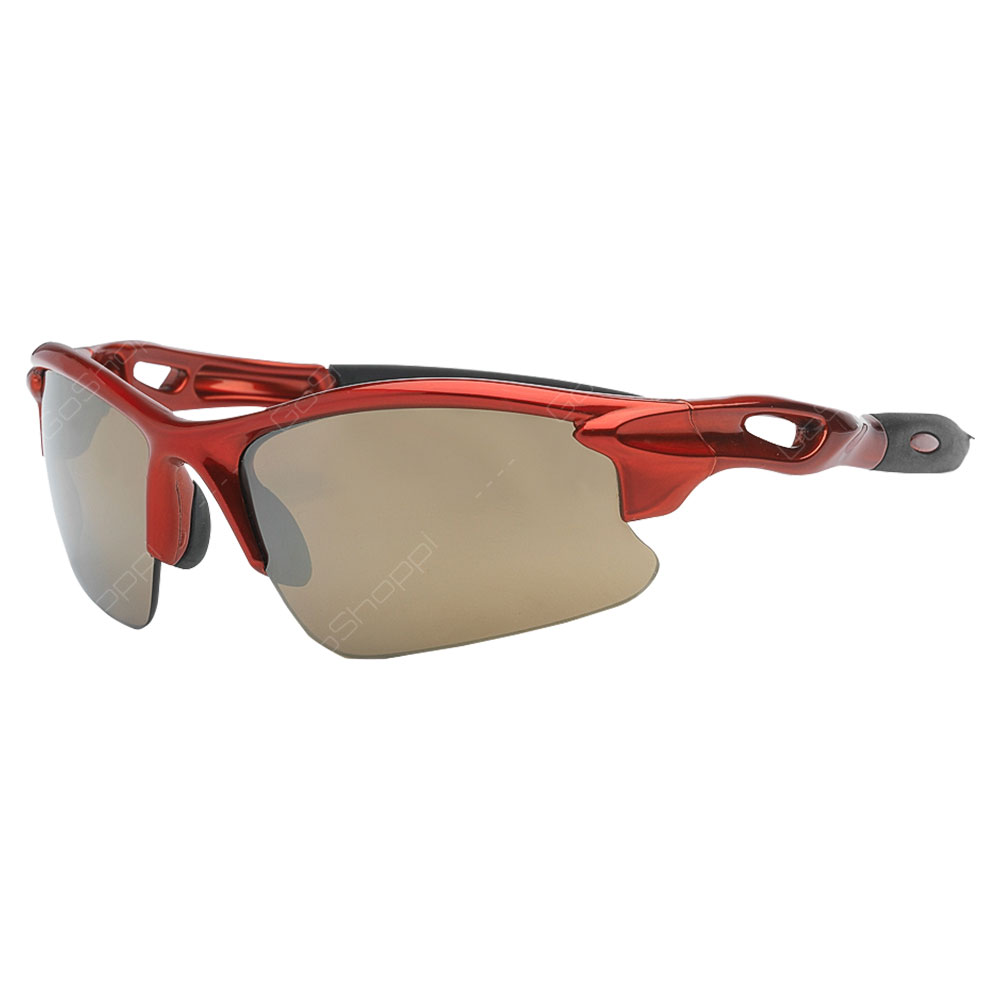 Real Shades Blaze Polarized Sunglasses For Adults - Red