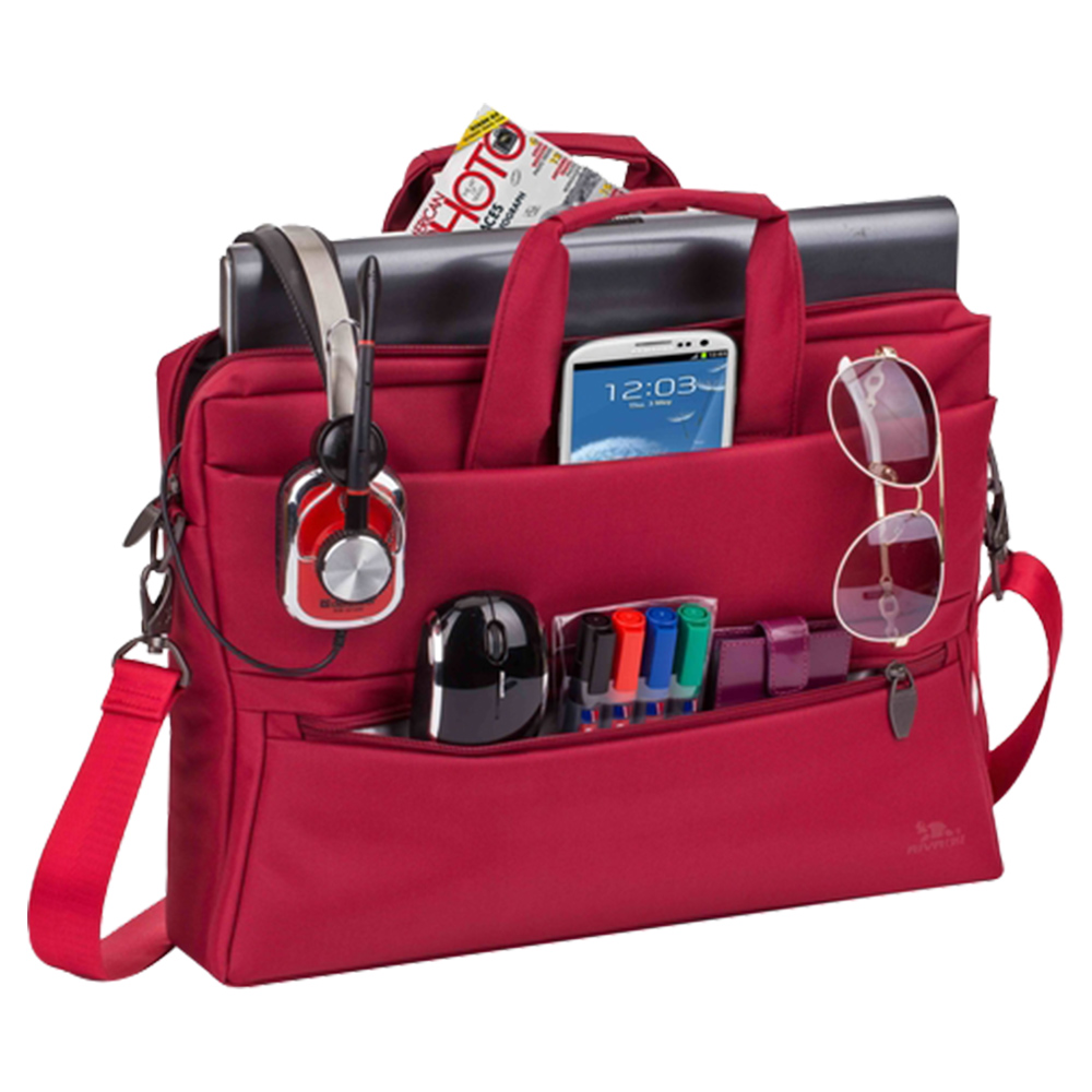 RivaCase RIVA-8630RD 15.6 Inch Laptop Bag - Red - Buy Online