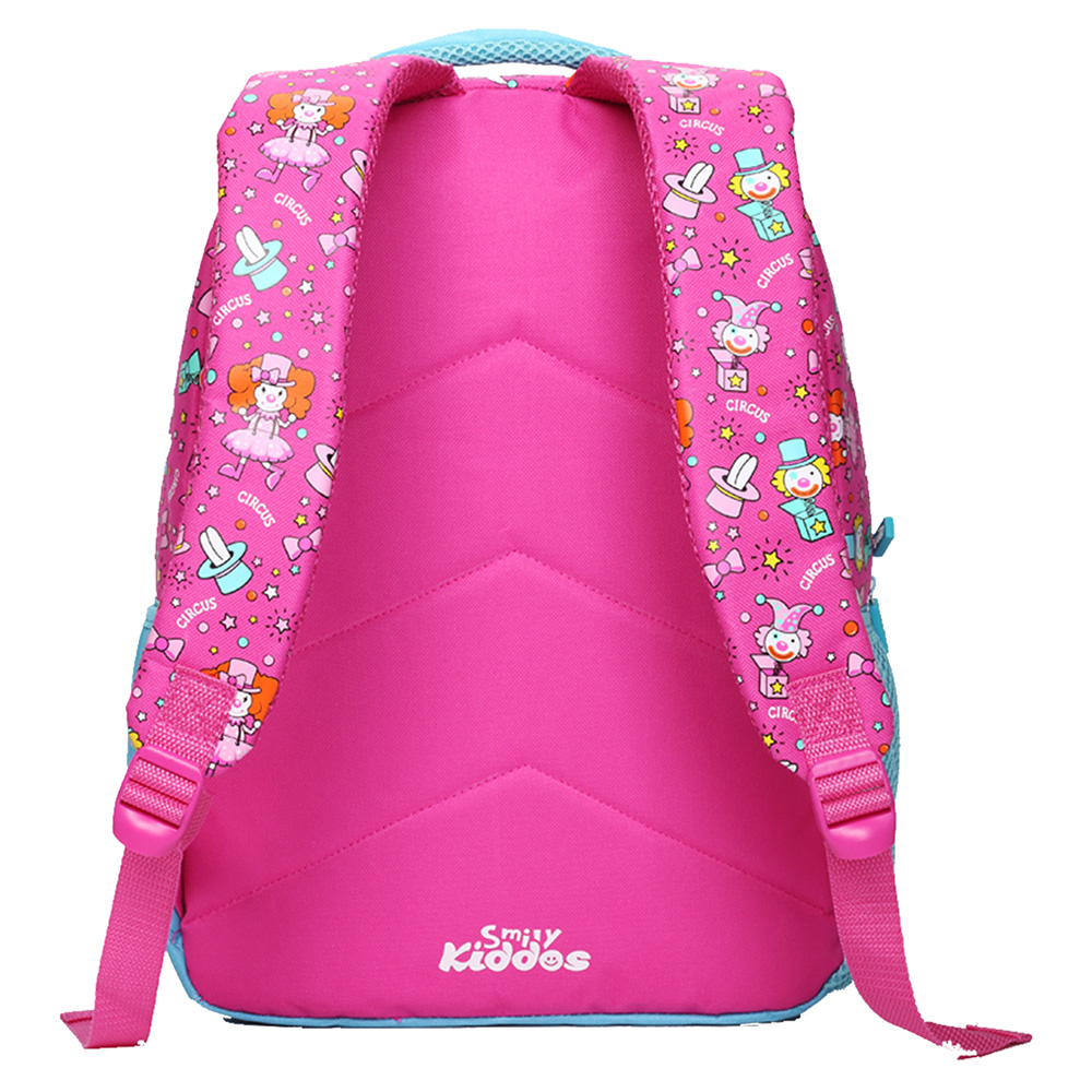 Smily Dual Color Backpack - Pink