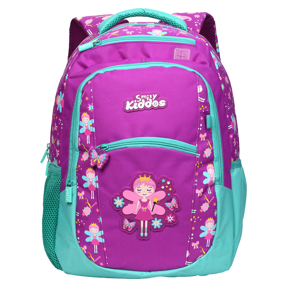 Smily Dual Color Backpack - Purple