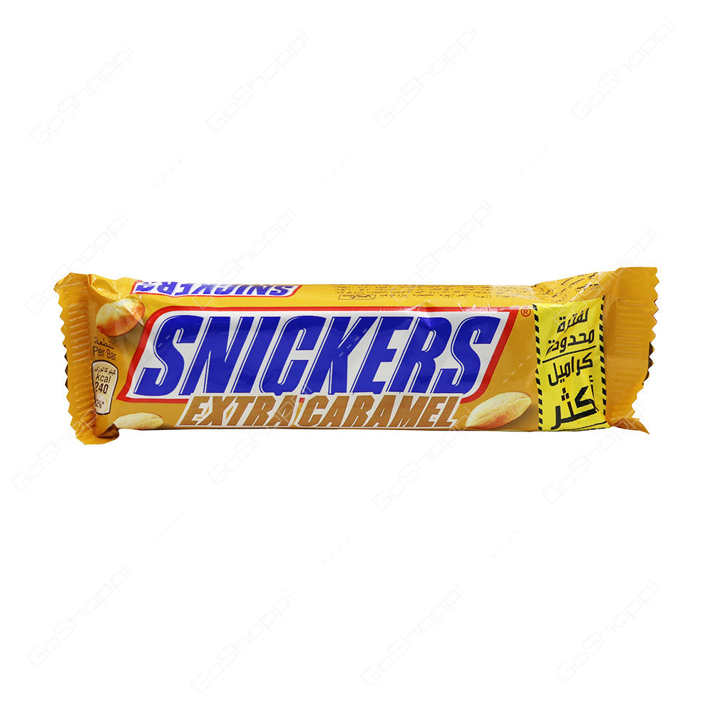Snickers Extra Caramel Chocolate 47 g