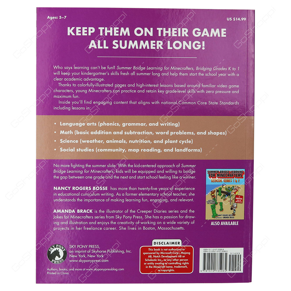 Summer Bridge Books K 1 Summer Bridge Activities