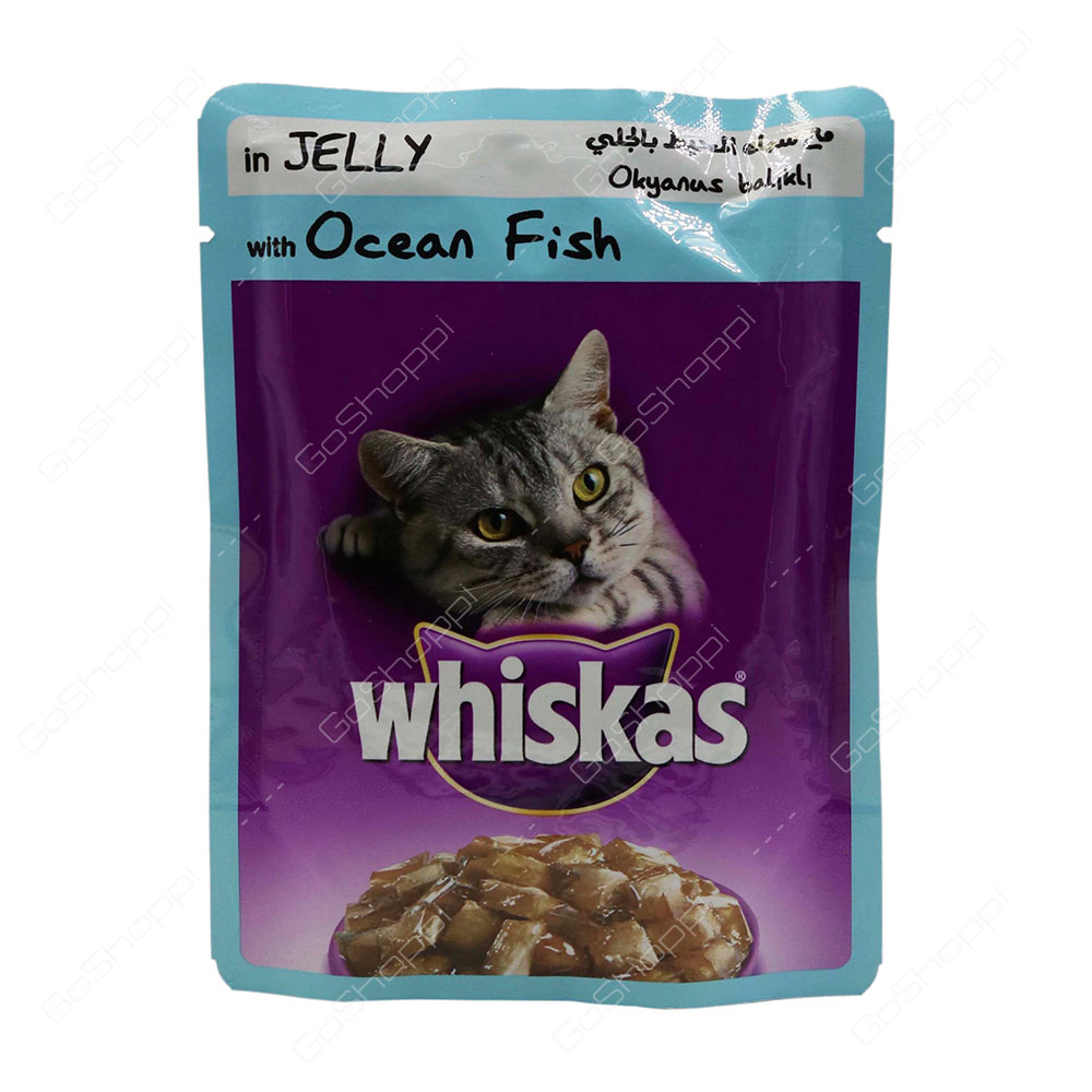 Whiskas In Jelly With Ocean Fish 85 g